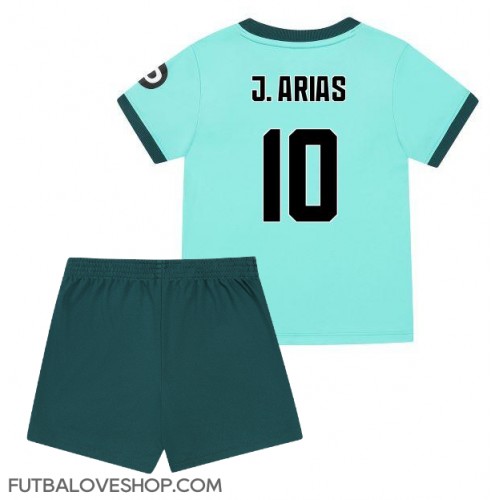 Dres Wolves Jhon Arias #10 Preč pre deti 2025-26 Krátky Rukáv (+ trenírky)
